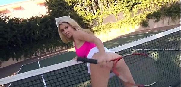  Tennis Slut Heather Vandeven Solo Action